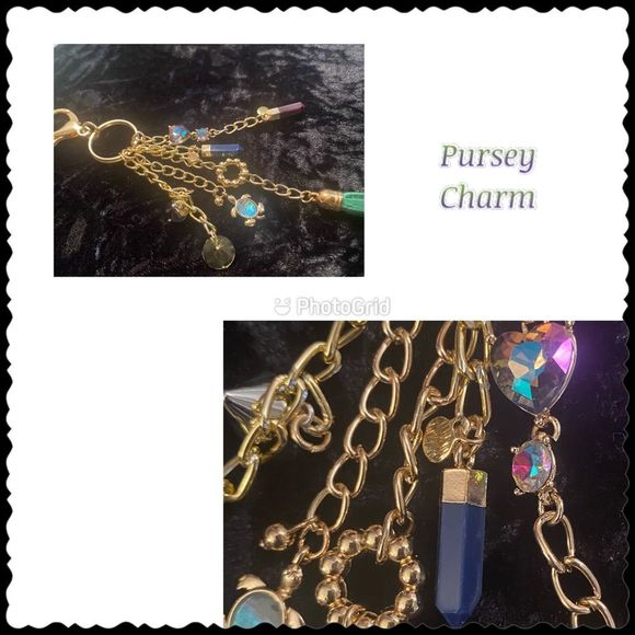 Custom Design your own Gorgeous Hand Crafted Purse Charm - Picture 1 of 13